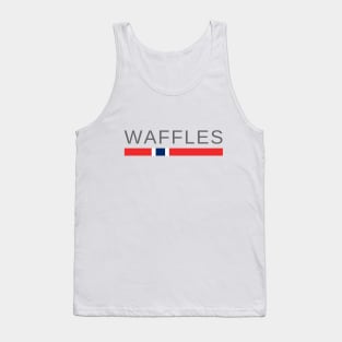 Waffles | Wafles | Vafler Norway Tank Top